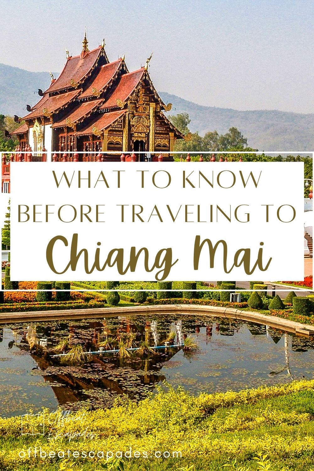 bangkok to chiang mai travel options