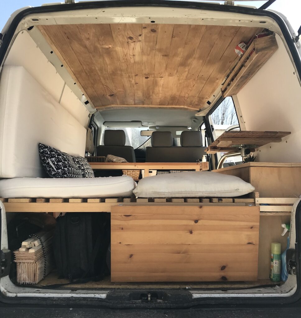 Offbeat Escapades - Upcycling Furniture - Build a Budget Campervan 0