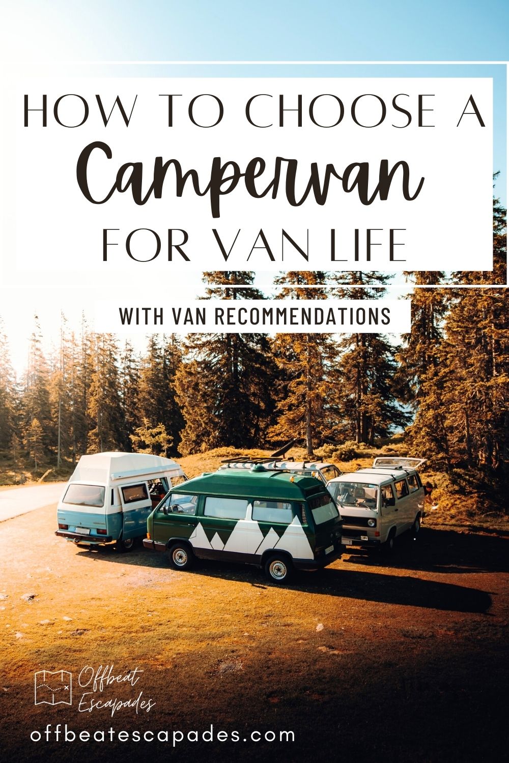 How to Choose A Campervan for the Best Van Life - Offbeat Escapades ...