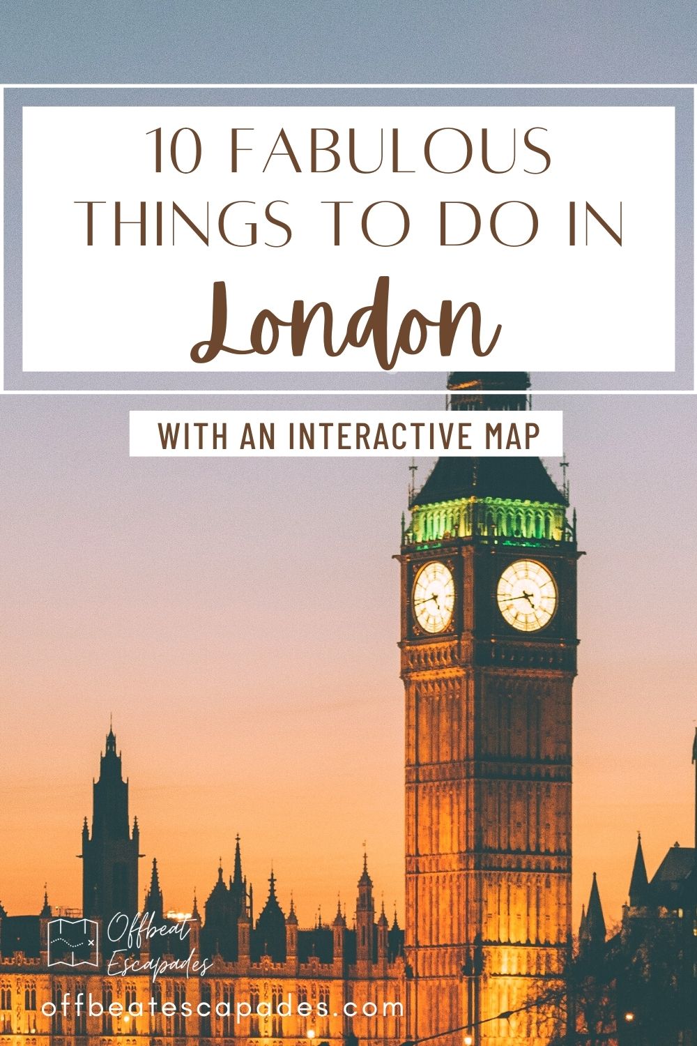 10 Cool and Fabulous Things to Do in London + Free Map - Offbeat ...